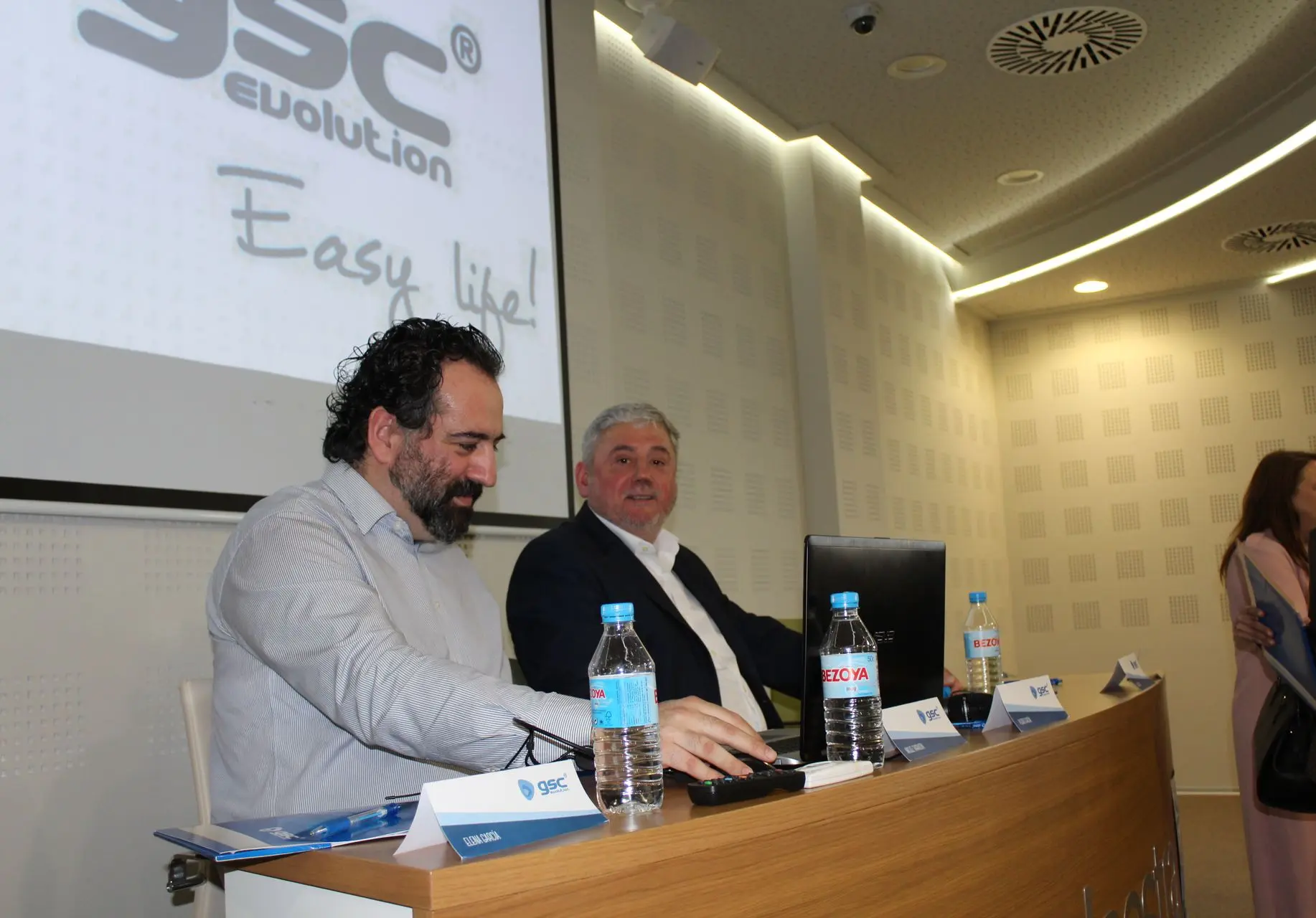 Miguel Tarrasón, gerente de Garsaco, y Pedro García, CEO y fundador