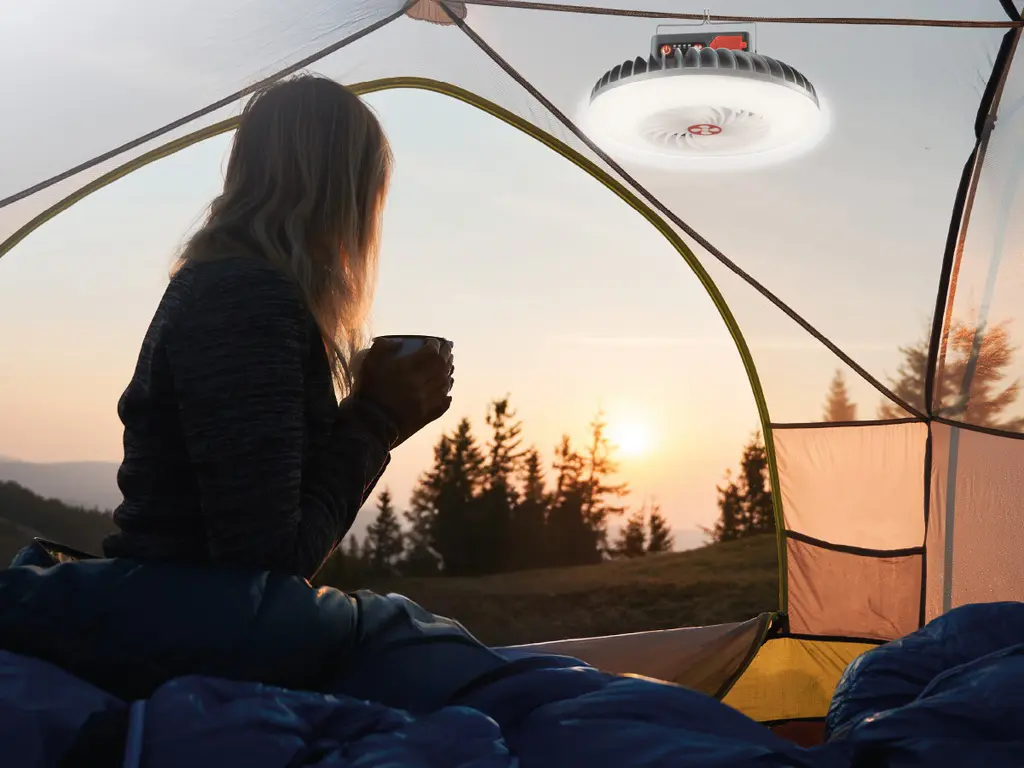 ventilador camping