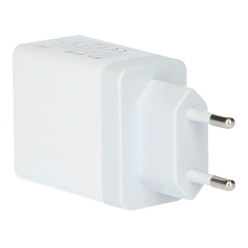 Cargador 230V a 4 USB: 1xQC3.0 + 3x2.4A