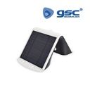 Aplique solar con sensor 3,2W 6000K Blanco