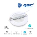 Downlight empotramiento regulable con sensor movimiento y crepuscular Grecia 10-15-18W 6500K