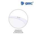 Downlight empotramiento regulable con sensor movimiento y crepuscular Grecia 10-15-18W 6500K