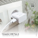 Cargador 230V a USB
