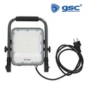 Proyector aluminio con soporte móvil 30W 6500K IP65 Gris