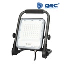 Proyector aluminio con soporte móvil 30W 6500K IP65 Gris