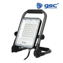 Proyector aluminio con soporte móvil 30W 6500K IP65 Gris