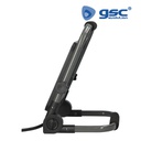 Proyector aluminio con soporte móvil 30W 6500K IP65 Gris