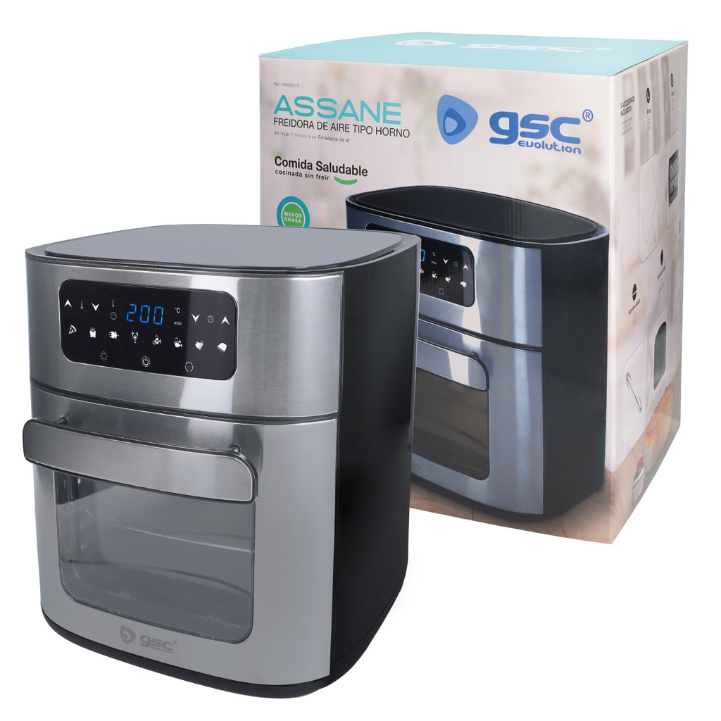 Freidora sin aceite Assane tipo horno 10L