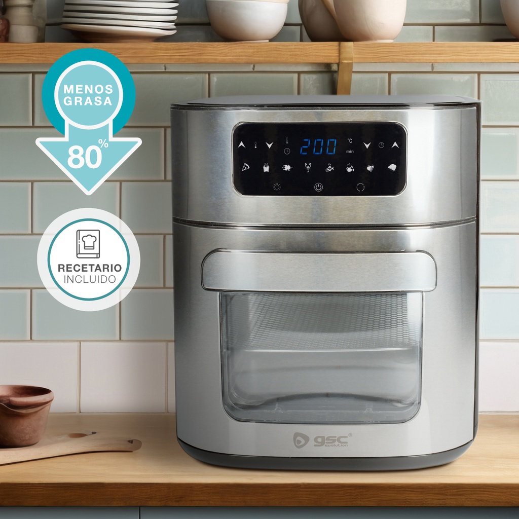 Freidora sin aceite Assane tipo horno 10L