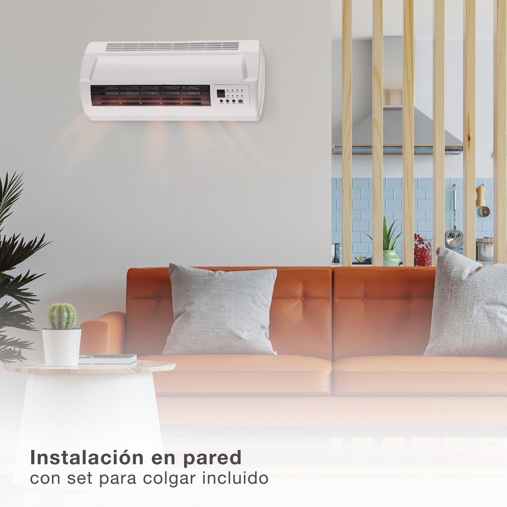 Calefactor split de pared Nanga Máx. 2000W