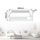 Calefactor split de pared Nanga Máx. 2000W