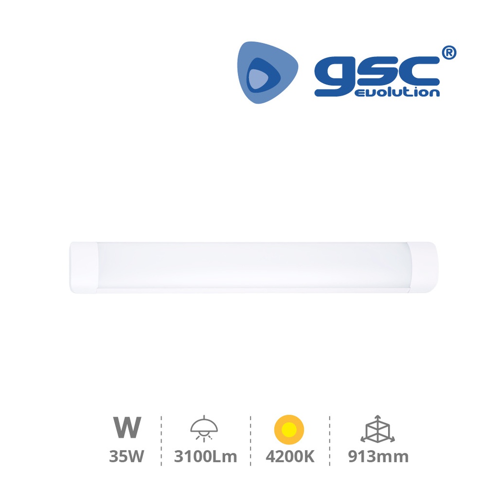 Regleta LED electronica Abaw 35W 4200K