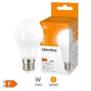 Bombilla LED estándar A60 12W E27 3000K - Libertina