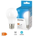 Bombilla LED estándar A60 12W E27 6000K - Libertina