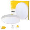 Downlight superficie LED redondo Tikan 18W 4000K Blanco - Libertina