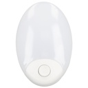 Luz de noche con interruptor Pokola ovalado 1W