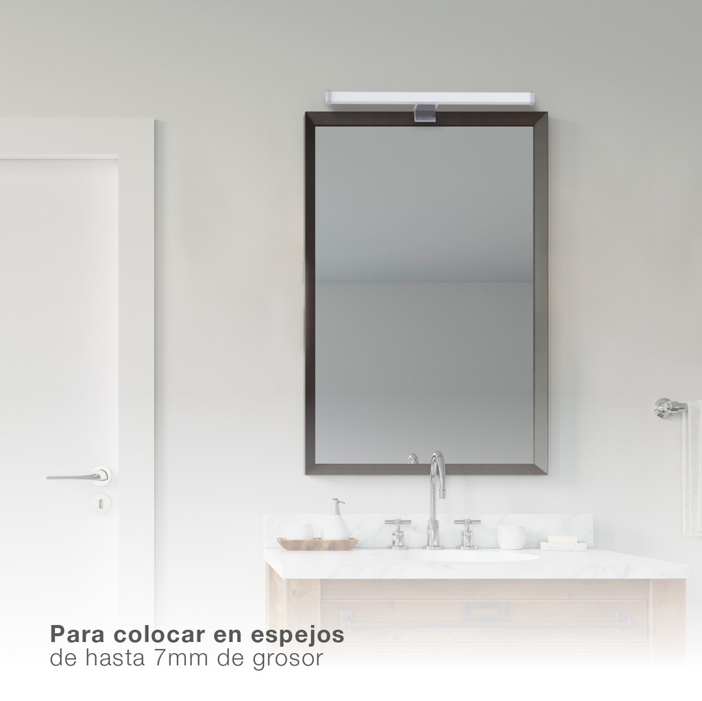 Aplique baño LED Tumbit 6W 6500K IP44