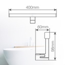 Aplique baño LED Tumbit 6W 6500K IP44
