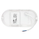 Aplique ovalado LED Anglo 12W 6500K IP65