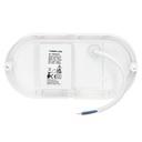 Aplique ovalado LED Anglo 18W 6500K IP65