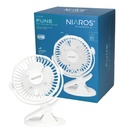 Mini ventilador USB tipo clip Fune 3W Blanco