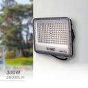 Proyector aluminio LED Belinta 300W 6500K IP65 Negro