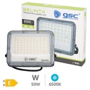 Proyector aluminio LED Belinta 50W 6500K IP65 Negro