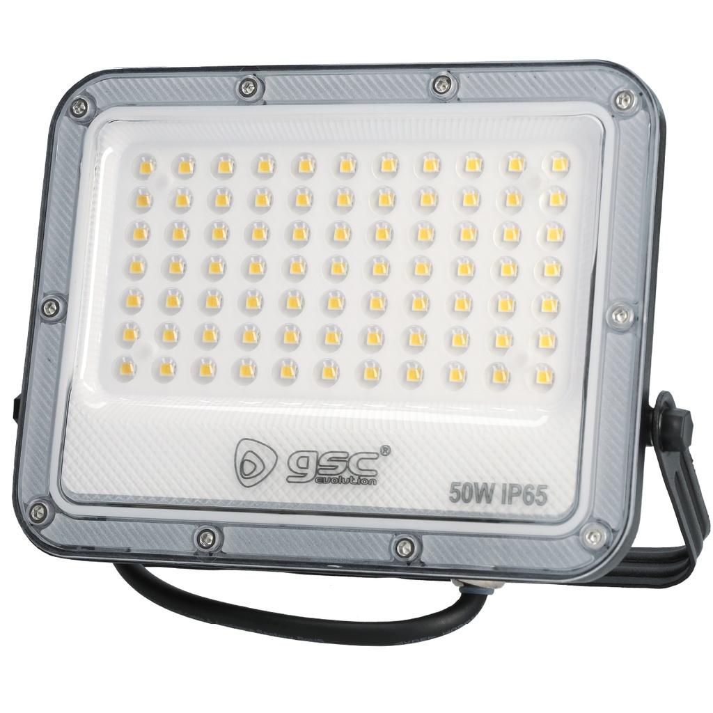 Proyector aluminio LED Belinta 50W 6500K IP65 Negro