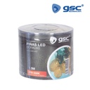 Piñas doradas LED 2700-3000K 1,95M