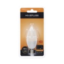Bombilla LED vela 7W E14 3000K - 12u caja exp