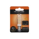 Bombilla LED tubular 4.8W E14 3000K - 6u retráctil