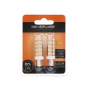 Pack 2 bombillas LED 4.8W G9 3000K - 6u retráctil