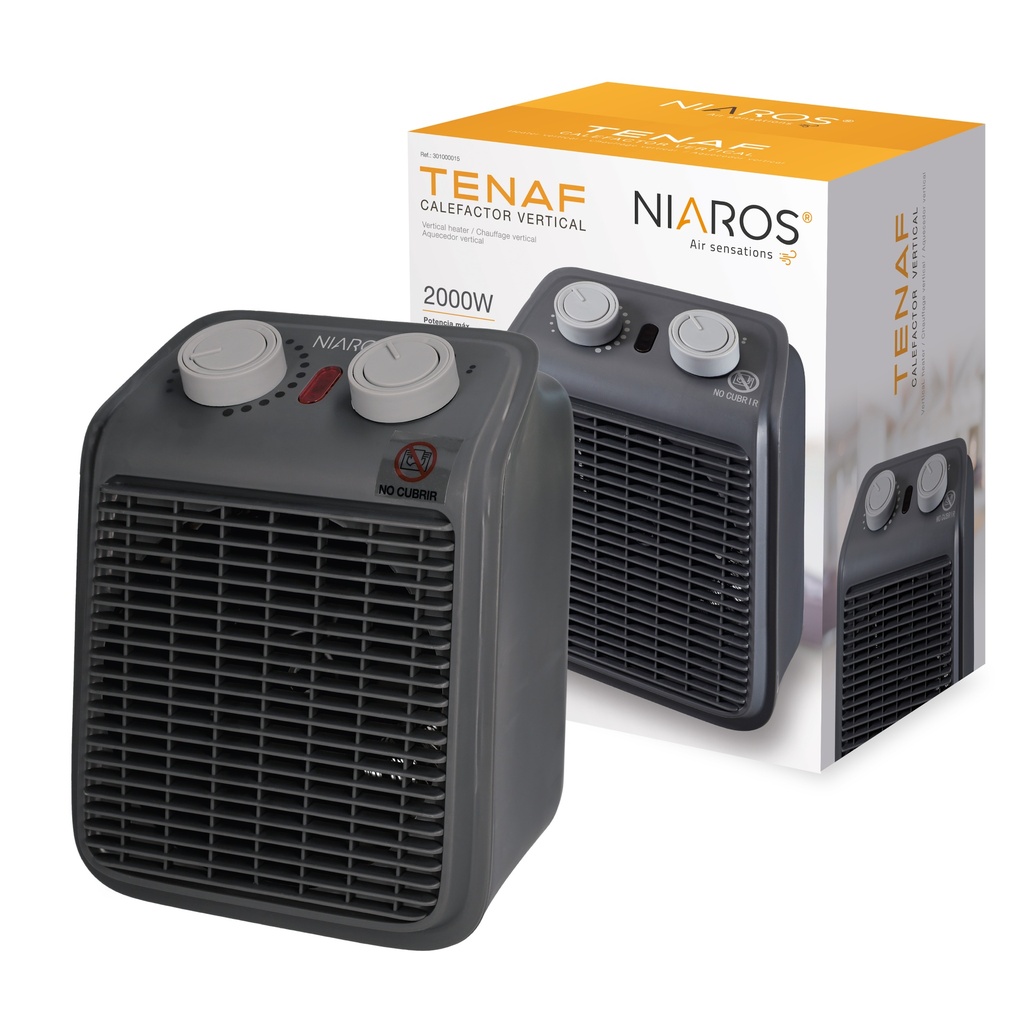 Calefactor eléctrico vertical Tenaf Máx. 2000W