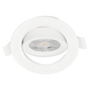 Aro basculante redondo empotrable LED Ovan 7W 3000-4000-6500K Blanco - Retráctil 10u