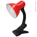Flexo de escritorio con pinza Bunto E27 Rojo