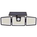 Aplique solar LED Jabiro con sensor de movimiento y crepuscular 7W 6500K