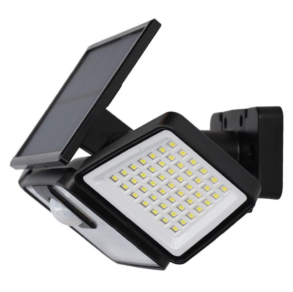 Aplique solar LED Jabiro con sensor de movimiento y crepuscular 7W 6500K