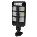 Farola solar LED Satria con sensor de movimiento y crepuscular 5W 6500K