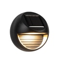 Pack 2 apliques solares LED Lismore con sensor crepuscular Luz cálida