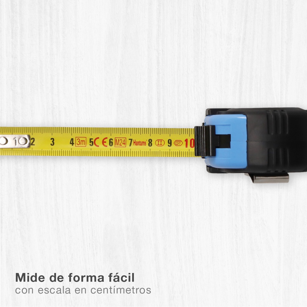 Cinta Métrica recubierta de Goma - 16mm - 3M