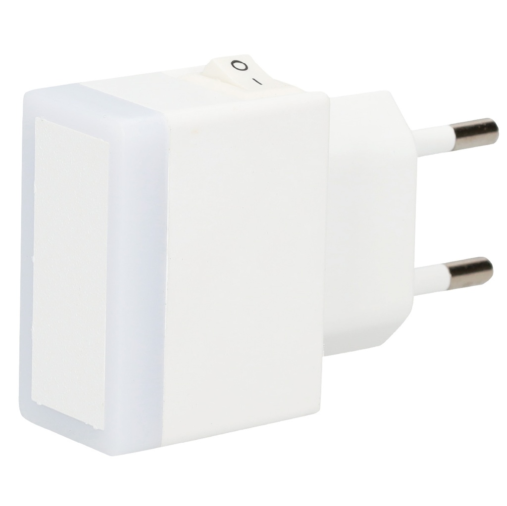 Luz de noche con interruptor Esende 0.4W Blanco
