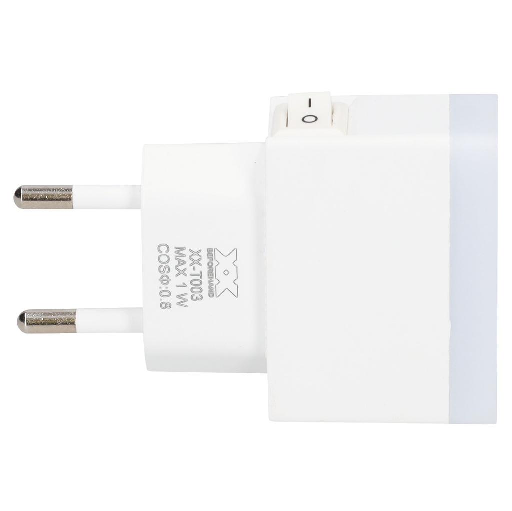 Luz de noche con interruptor Esende 0.4W Blanco