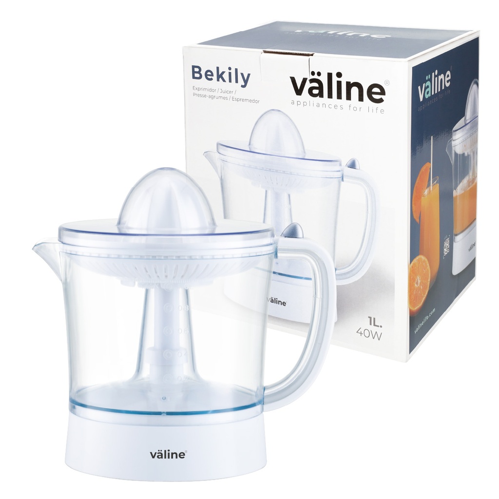 Exprimidor eléctrico Bekily 1L 40W Blanco
