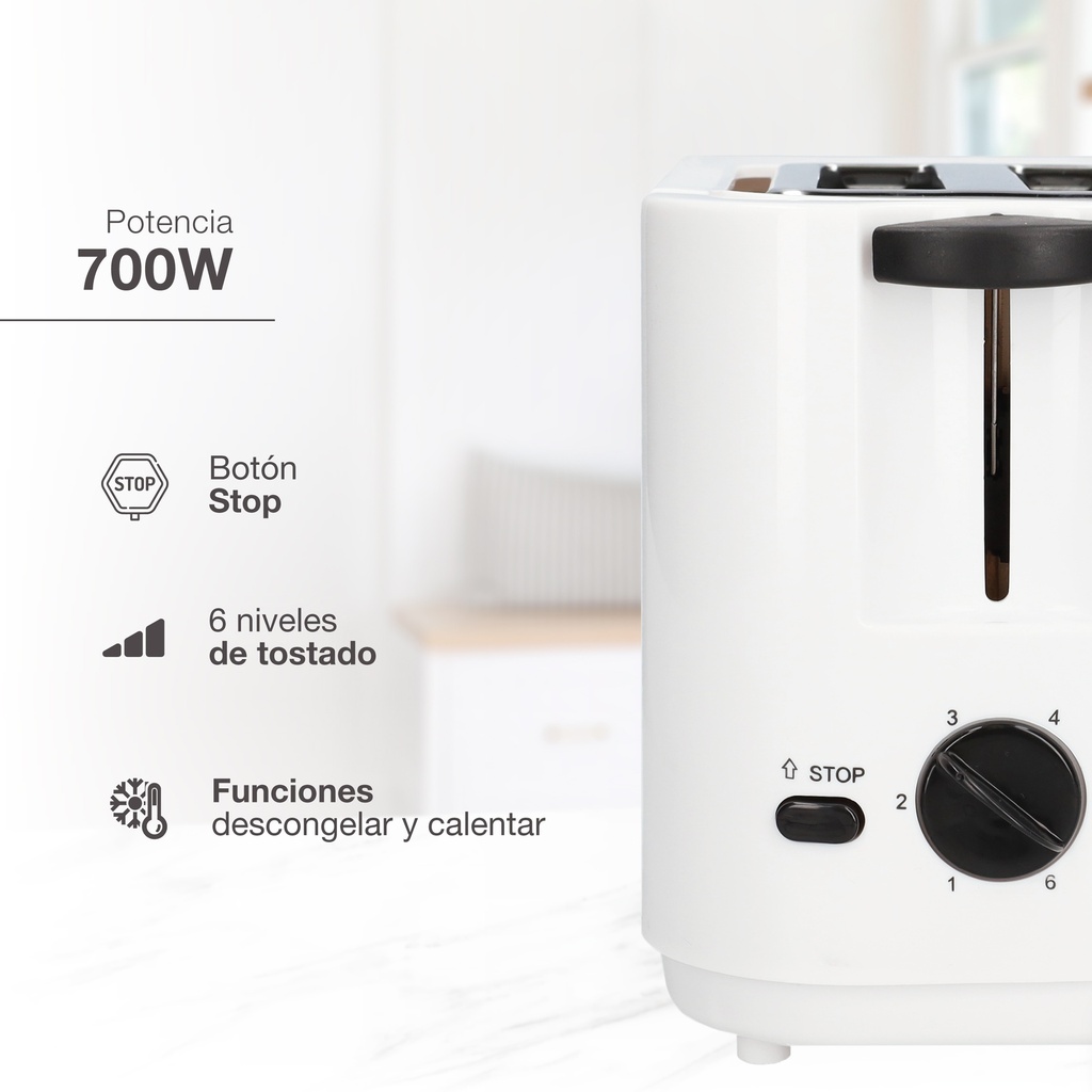 Tostadora Avocato 700W