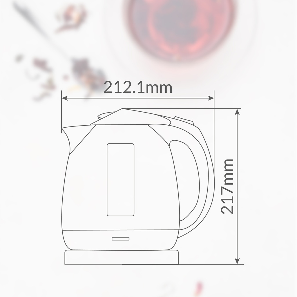 Hervidor de agua Kupla 1,7L 2200W