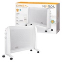 Radiador de mica Kambal Máx. 2000W Blanco