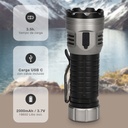 Linterna de mano 8 LEDs 30W