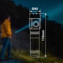 Linterna de mano 8 LEDs 30W
