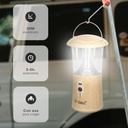 Linterna LED camping recargable USB 360lm