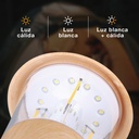 Linterna LED camping recargable USB 360lm